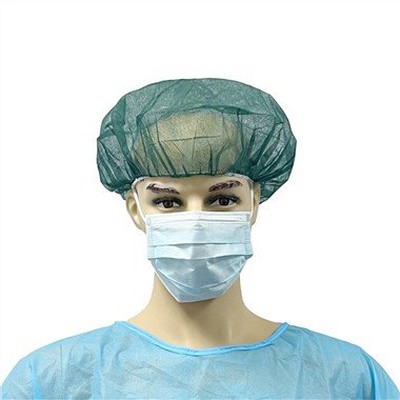 Gorro desechable no tejido Bouffant